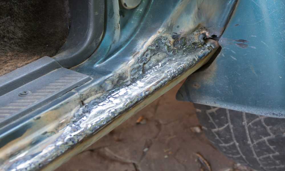 4. Poor welds