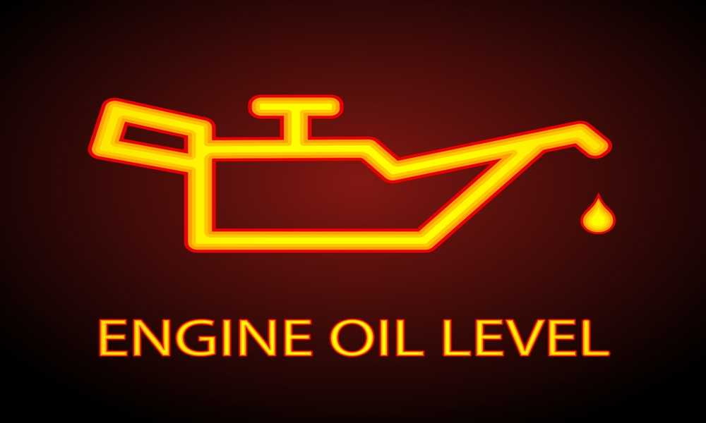 7. Low engine oil level