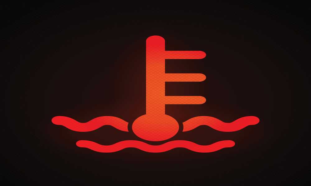 Even when the coolant level checks out fine, the dashboard warning still remains on