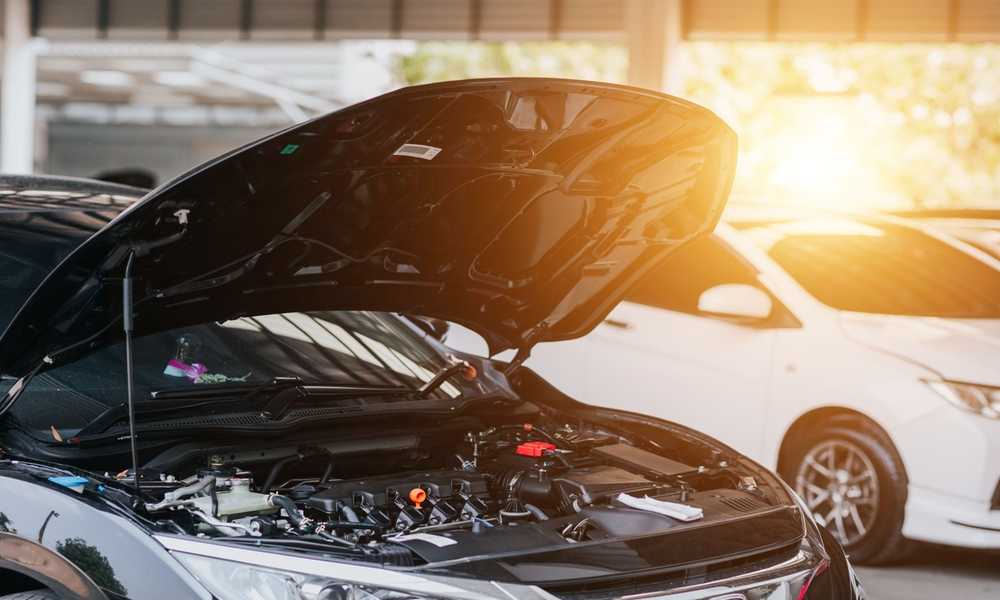 Why is my car saying stop vehicle leave engine running