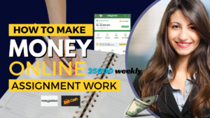 online assignment work earning